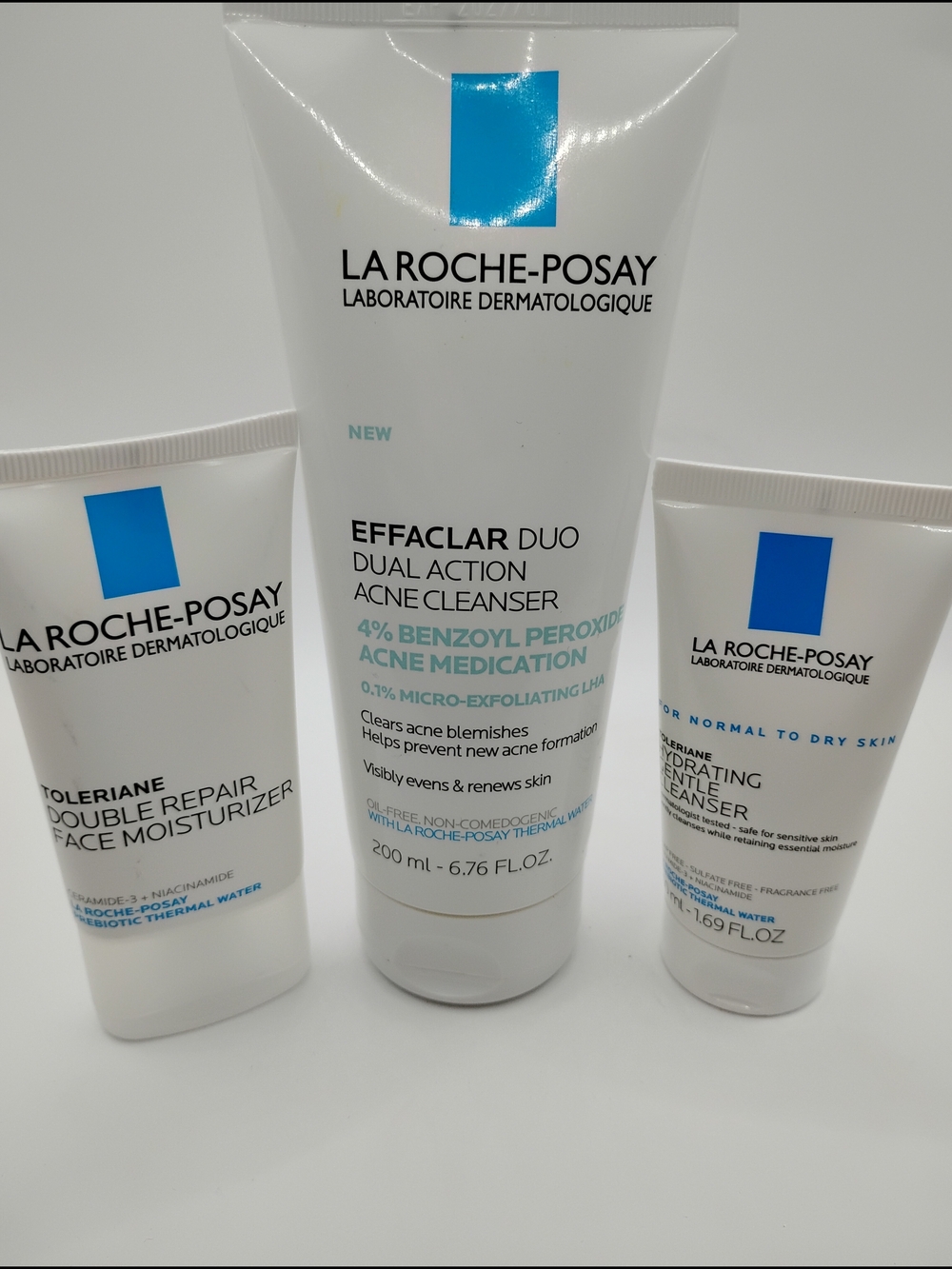 La Roche-Posay Effaclar Duo Dual Action Acne Cleanser & Prebiotic Thermal Water - Picture 3 of 9